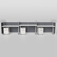 Glass Open Benching - Individual