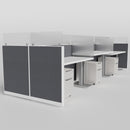 Glass Open Benching - Individual