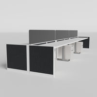 Panel Open Benching - Set of 6