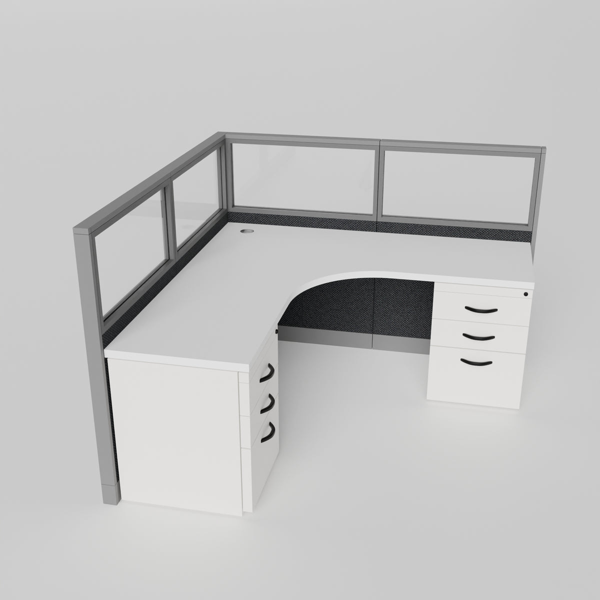 Gray Frame / Black Panel / 50" / 6' x 6'