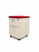 Eltru - B/B/F Mobile Pedestal - Red Top