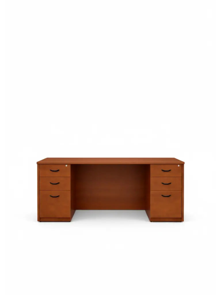 Eltru - Atlas Double Pedestal Desk - 60"