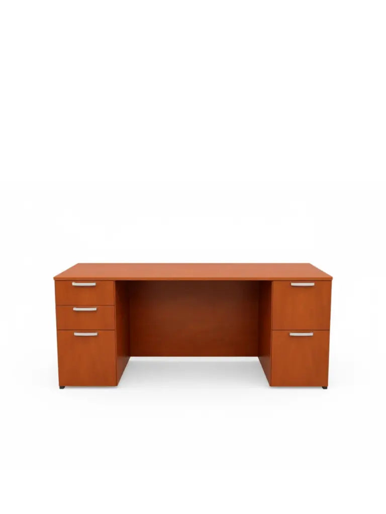 Eltru Prestige V2 Double Pedestal Desk - 65"