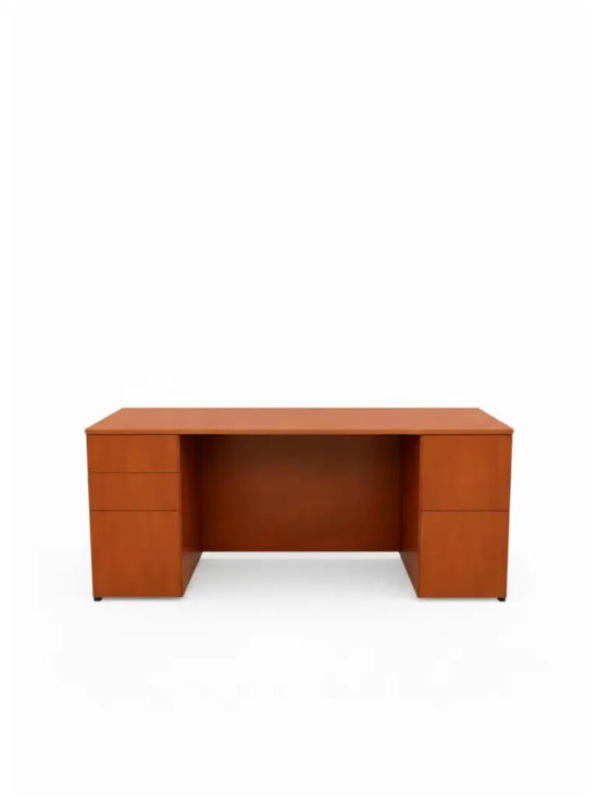 Eltru - Summit Double Pedestal Desk - 65"