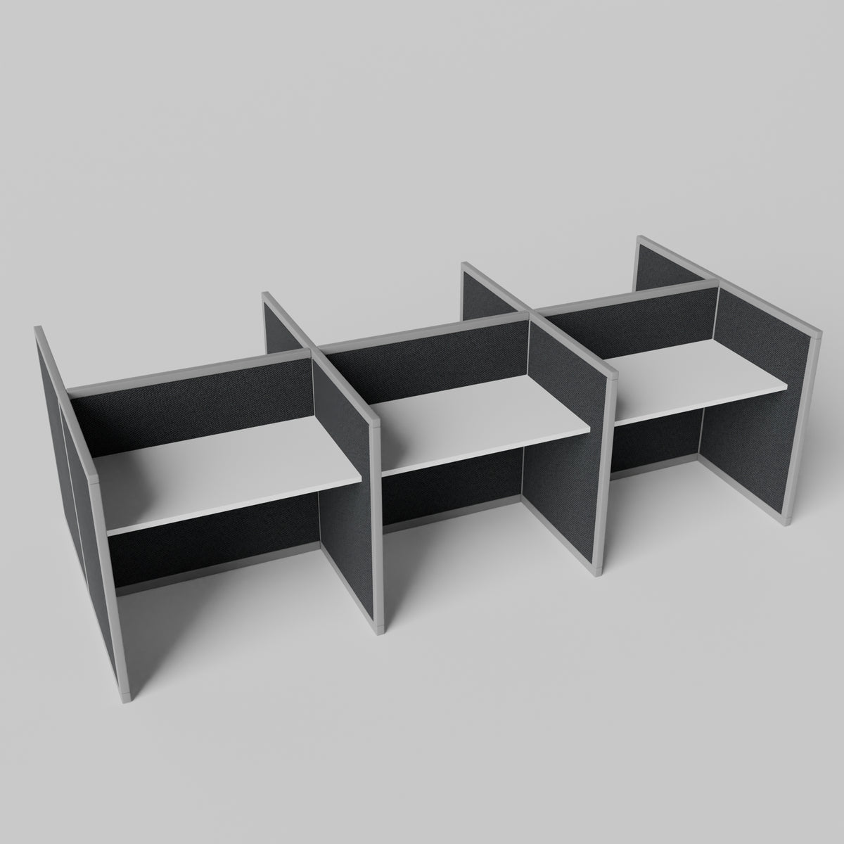 Gray Frame / Black Panel / 42" / 42W x 30D