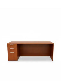ELTRU - CHERRYLINE V2 SINGLE PEDESTAL DESK - 72"