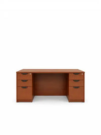 ELTRU - EQUINOX DOUBLE PEDESTAL DESK - 65"