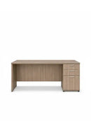 ELTRU - GRAY OAK SINGLE PEDESTAL V3 - 72"