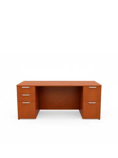 ELTRU PRESTIGE V2 DOUBLE PEDESTAL DESK - 65"