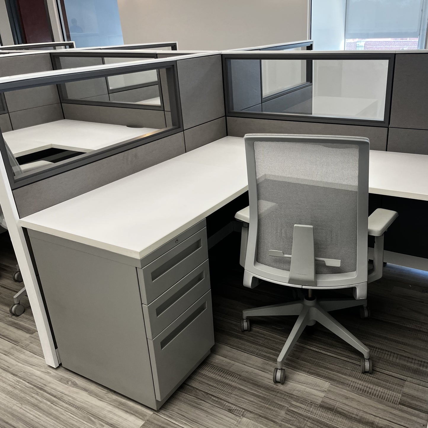 Knoll Reff L-Shape Workstation
