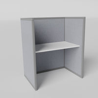Straight — Steelcase Avenir fabric system example