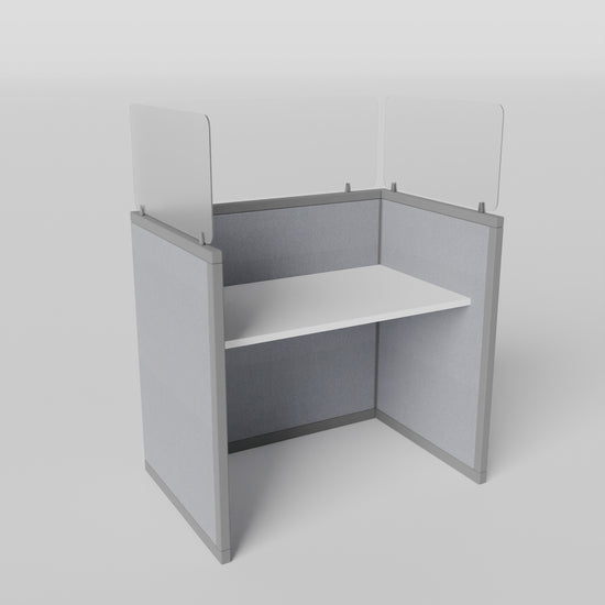 Glass Modular Workstations