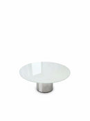 Eltru - Drum Pedestal Glass Lounge Table
