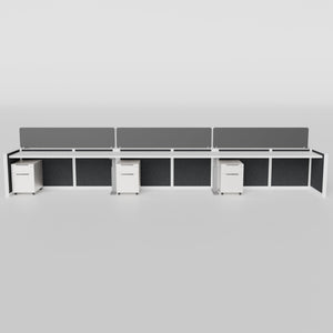 Allsteel Open Benching — Powerbeam — Straight