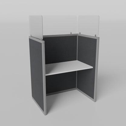 Steelcase Glass Telemarketing Cubicle